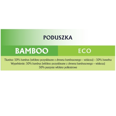 Poduszka 40x60 BAMBOO ECO Senna Home