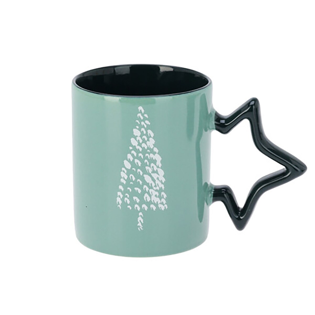 Kubek Z Uchem Świąteczny 380 Ml Porcelanowy Zimowy Świąteczny