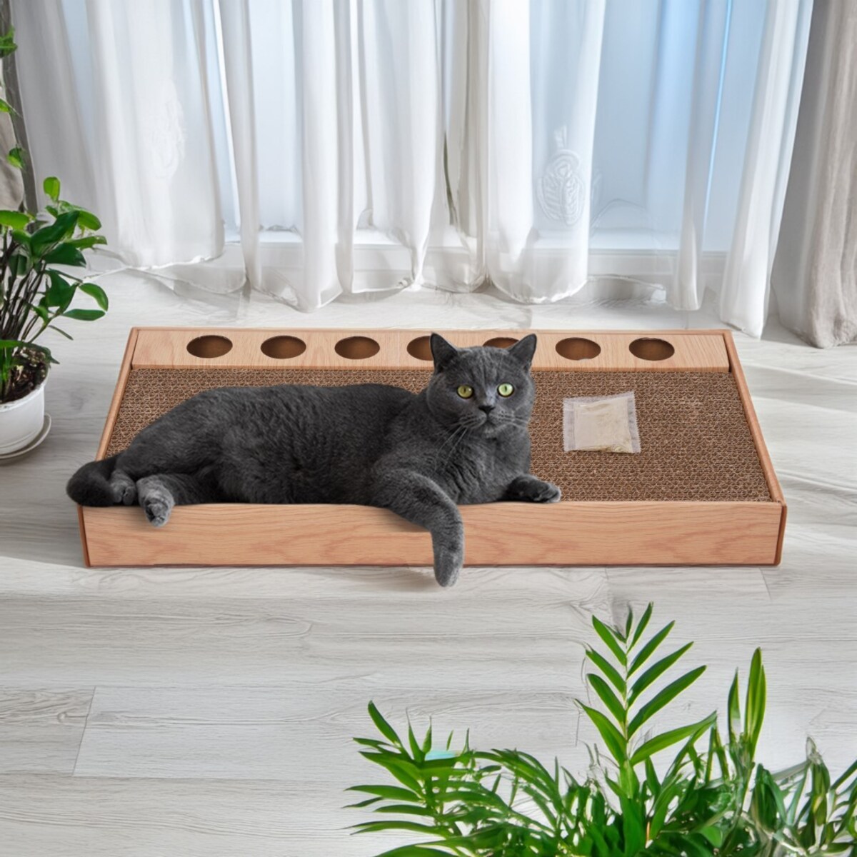 Drapak dla kota TEKTUROWY ekologiczny