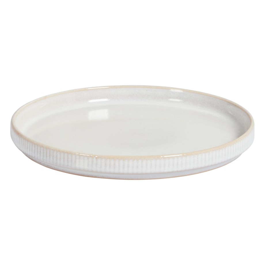 Zastawa stołowa 12-częściowa SPIKENARD Kamionka Złamana biel