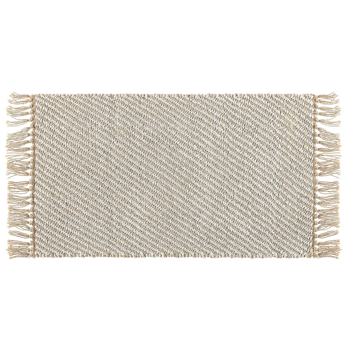 Dywan z juty 50 x 80 beżowy ALADAG
