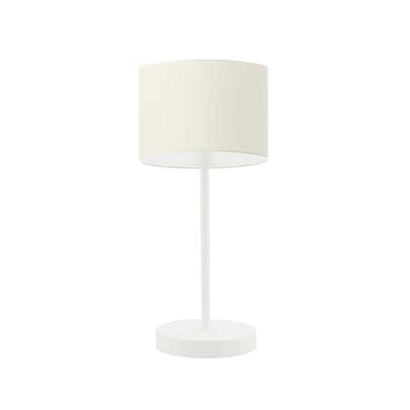 Lampka nocna na biurko lampa biurkowa LED z abażurem walec BLUES