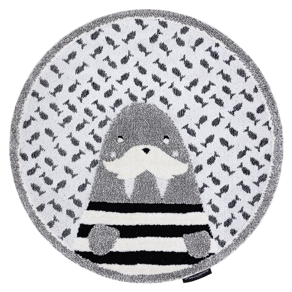 Dywan dziecięcy JOY Koło Walrus mors, dla koło 160 cm