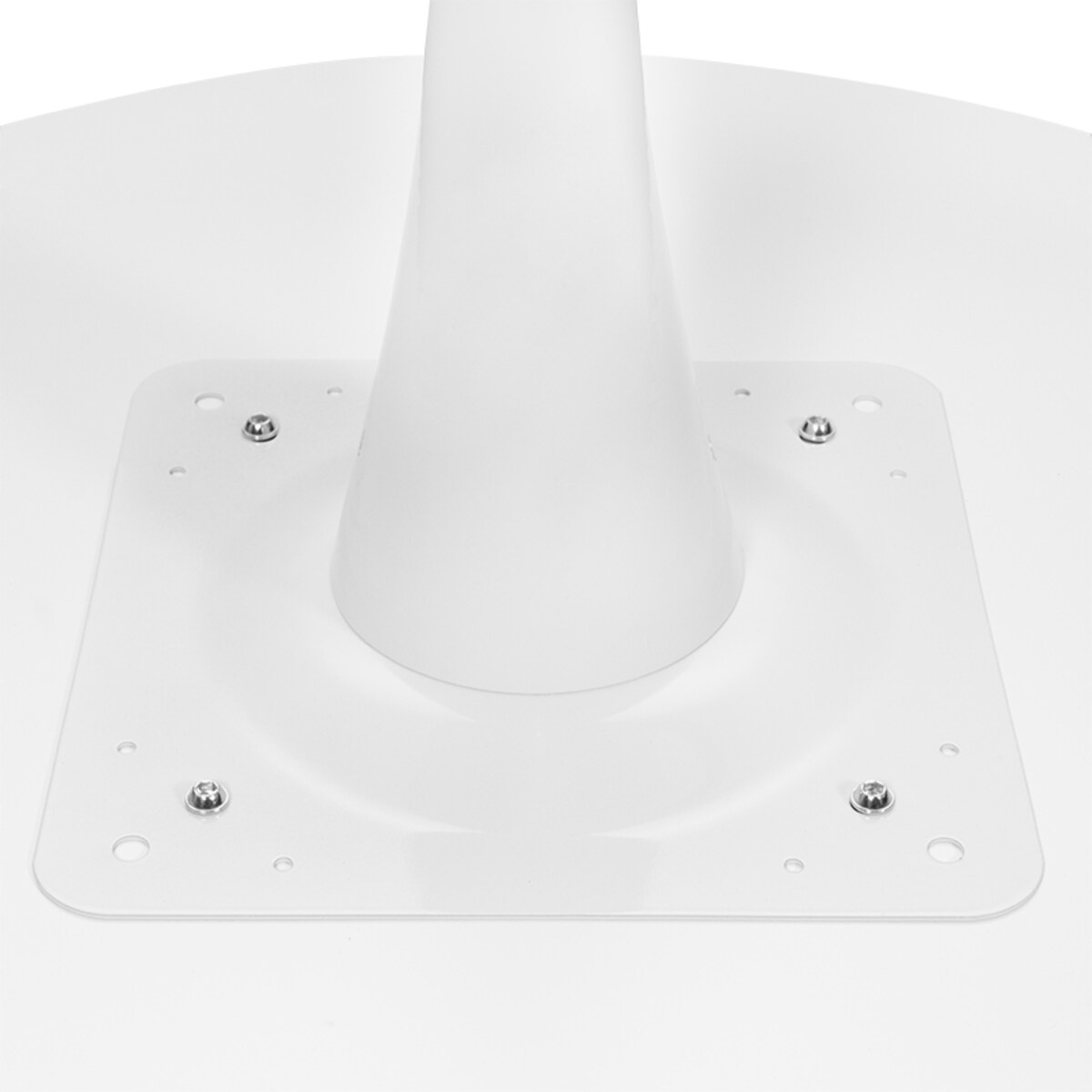 Stół okrągły do salonu jadalni 80 cm biały nowoczesny minimalistyczny