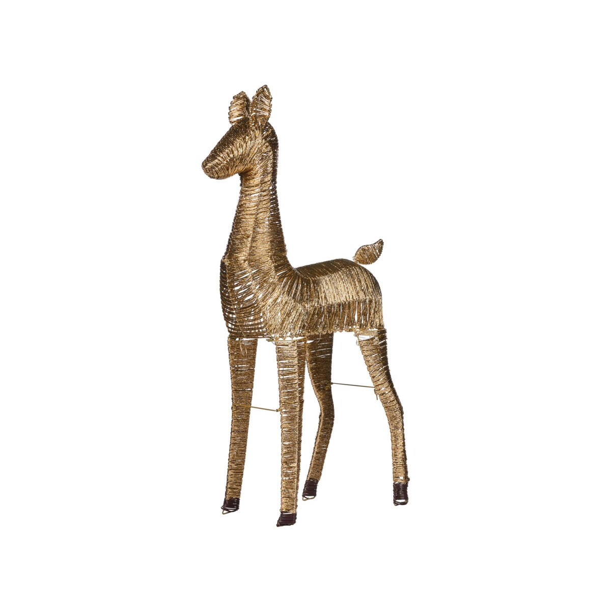 Dekoracja świąteczna LED AKUREYRI Renifer 110 cm Złoty