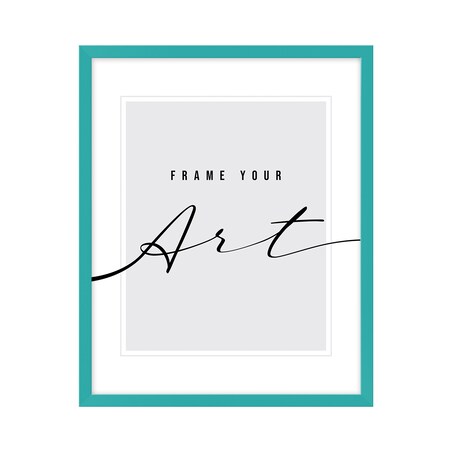 Kolorowe ramki, 18x24 cm, turkusowe, ramka na zdjęcie, Knor - turkusowe ramki do zdjęć i plakatów, ramki dla dzieci