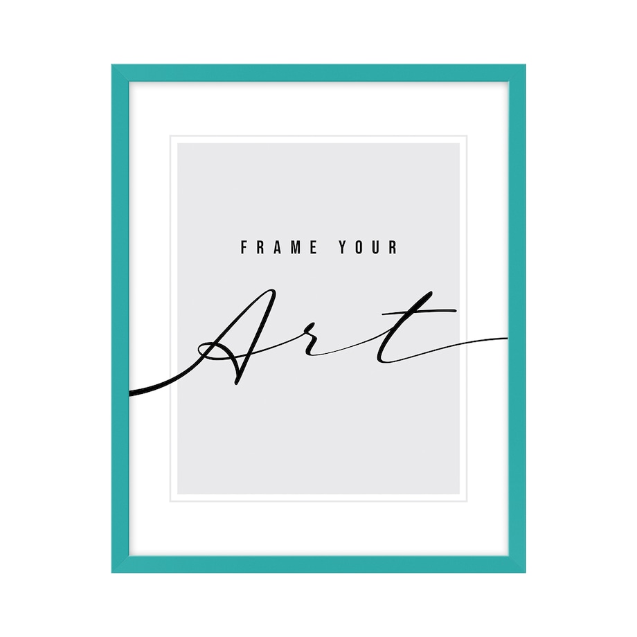 Kolorowe ramki, 18x24 cm, turkusowe, ramka na zdjęcie, Knor - turkusowe ramki do zdjęć i plakatów, ramki dla dzieci