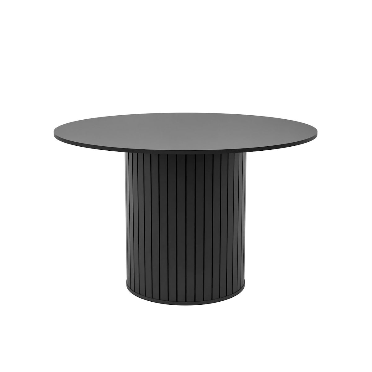 Okrągły stół ELODIE 120 cm, czarny
