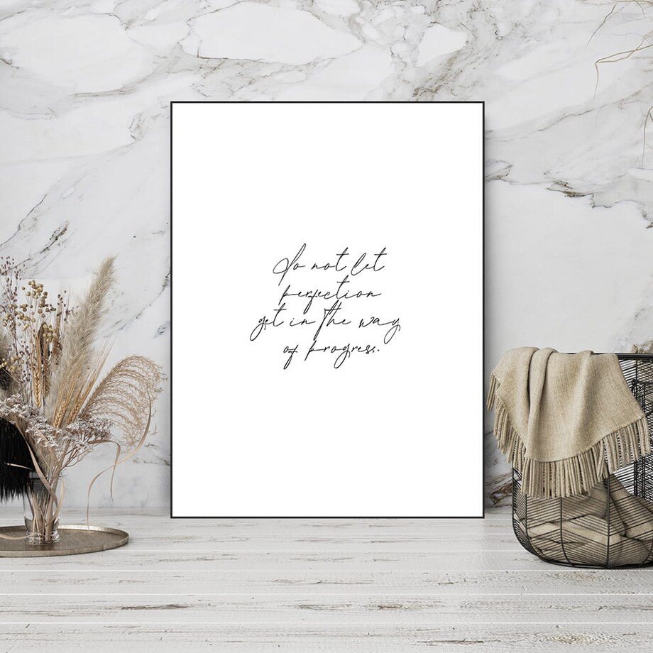 plakat perfection 50x70 cm