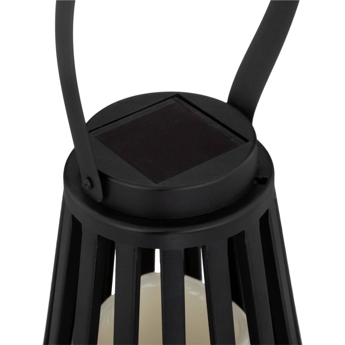 Lampion solarny Brit, efekt płomienia, wys. 21,5 cm