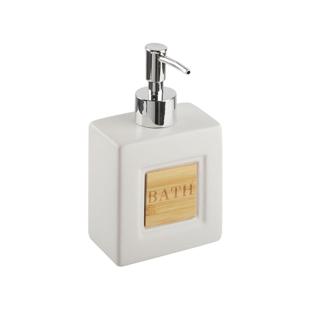 4-częściowy zestaw akcesoriów łazienkowych beżowy KOUROU