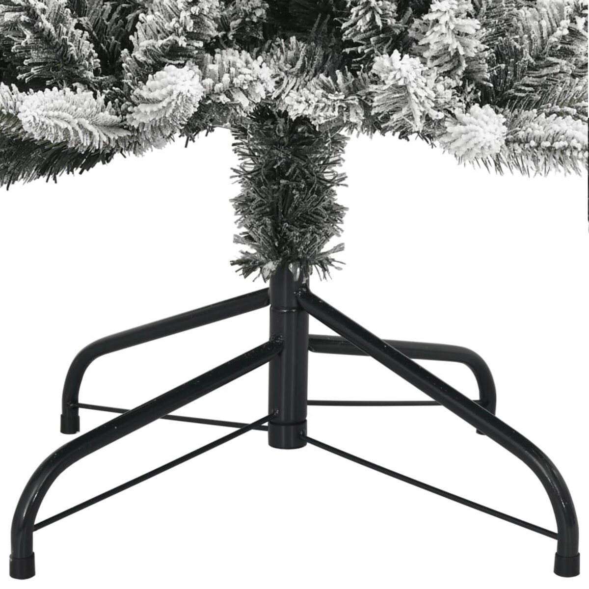 vidaXL Sztuczna choinka, ośnieżona, 150 lampek LED, 120 cm