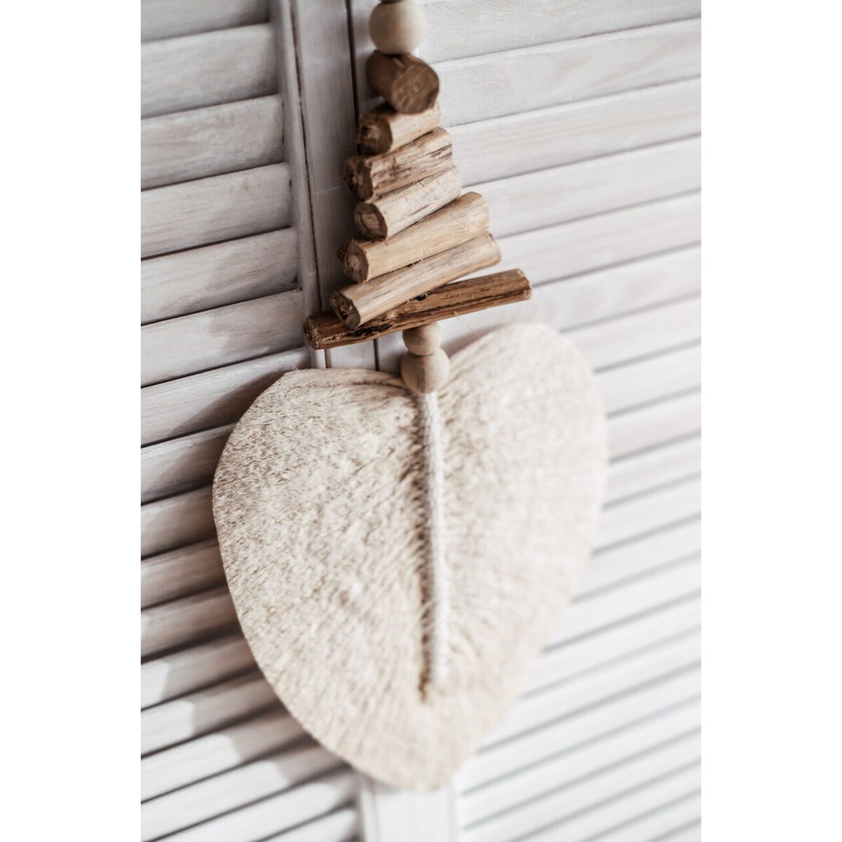 DEKORACJA ŚCIENNA 1 LIŚĆ II