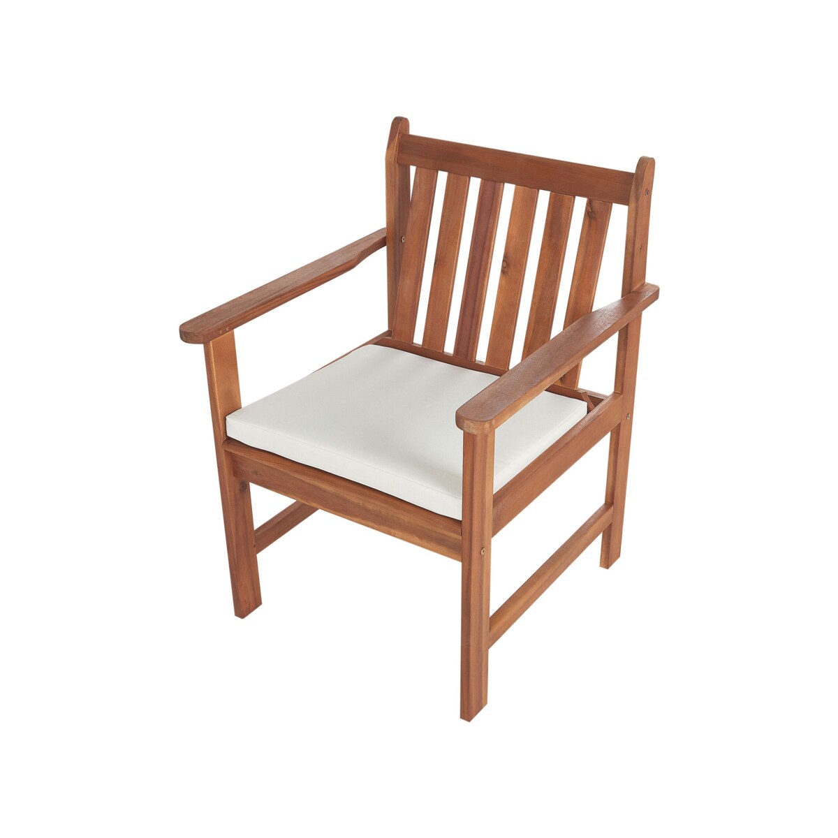 Zestaw wypoczynkowy dla 4 osób Drewno akacjowe Złamana biel ALTIDONA