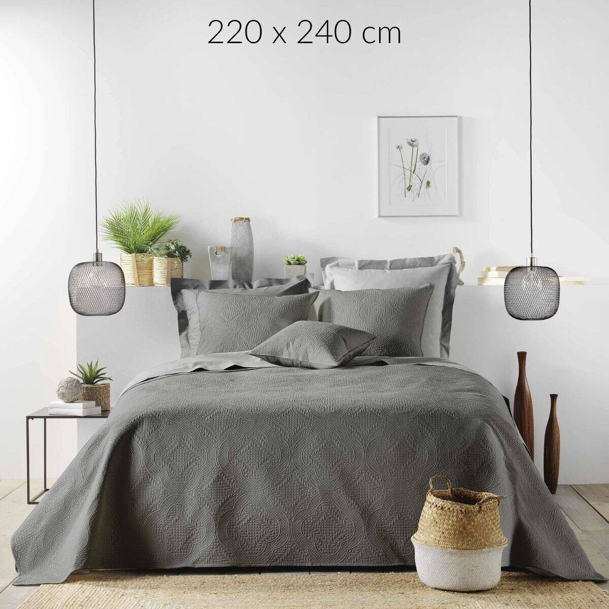 Gruba narzuta na łóżko COLOMBINE, 220 x 240 cm