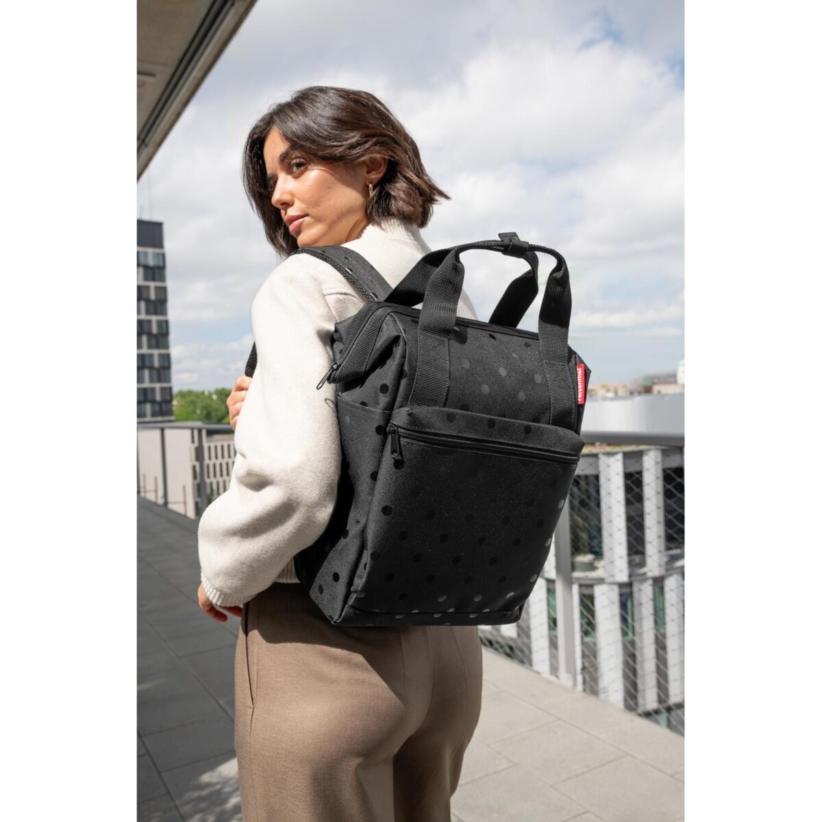 Plecak ALLROUNDER R, glossy dots black