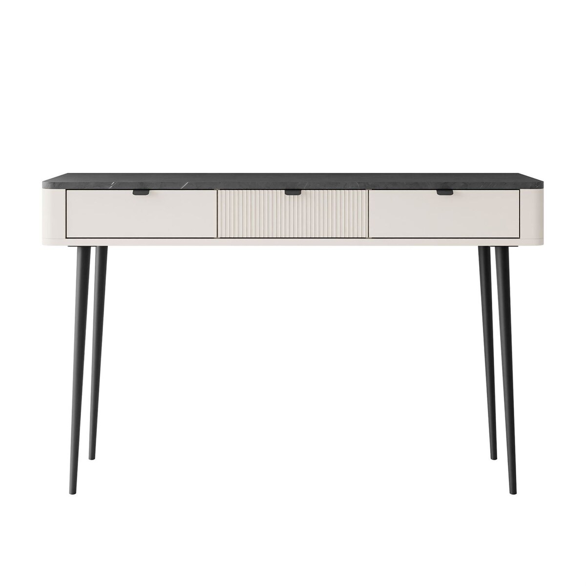 Konsola AUTUMN z szufladami, Kaszmir / Szary Kamień