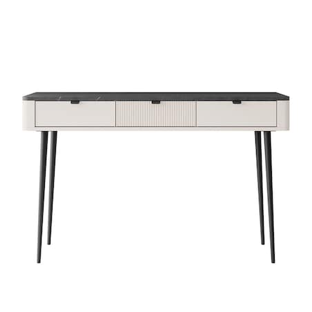 Konsola AUTUMN z szufladami, Kaszmir / Szary Kamień