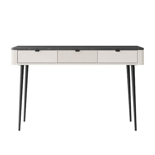 Konsola AUTUMN z szufladami, Kaszmir / Szary Kamień