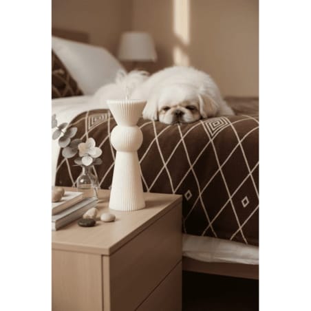 Świeca sojowa dekoracyjna do salonu – elegancka dekoracja do wnętrz