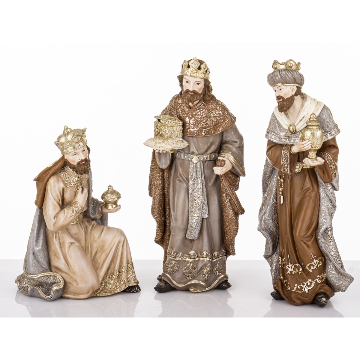 Dekoracja - szopka NATALE 6 postaci 26x69x23 cm