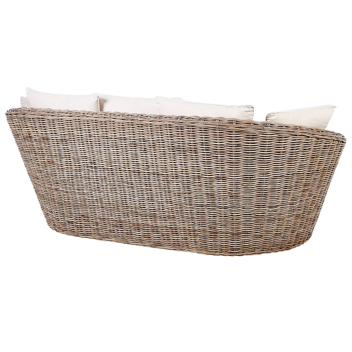 Łóżko ogrodowe CAVO Rattan Naturalny