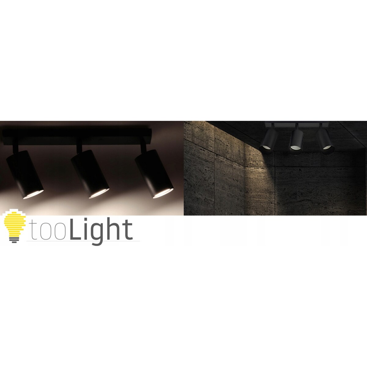 Lampa Sufitowa 3X Reflektor Spot Oprawa Halogenowa