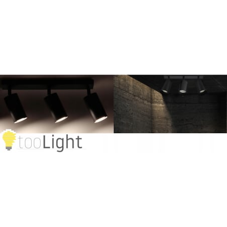 Lampa Sufitowa 3X Reflektor Spot Oprawa Halogenowa
