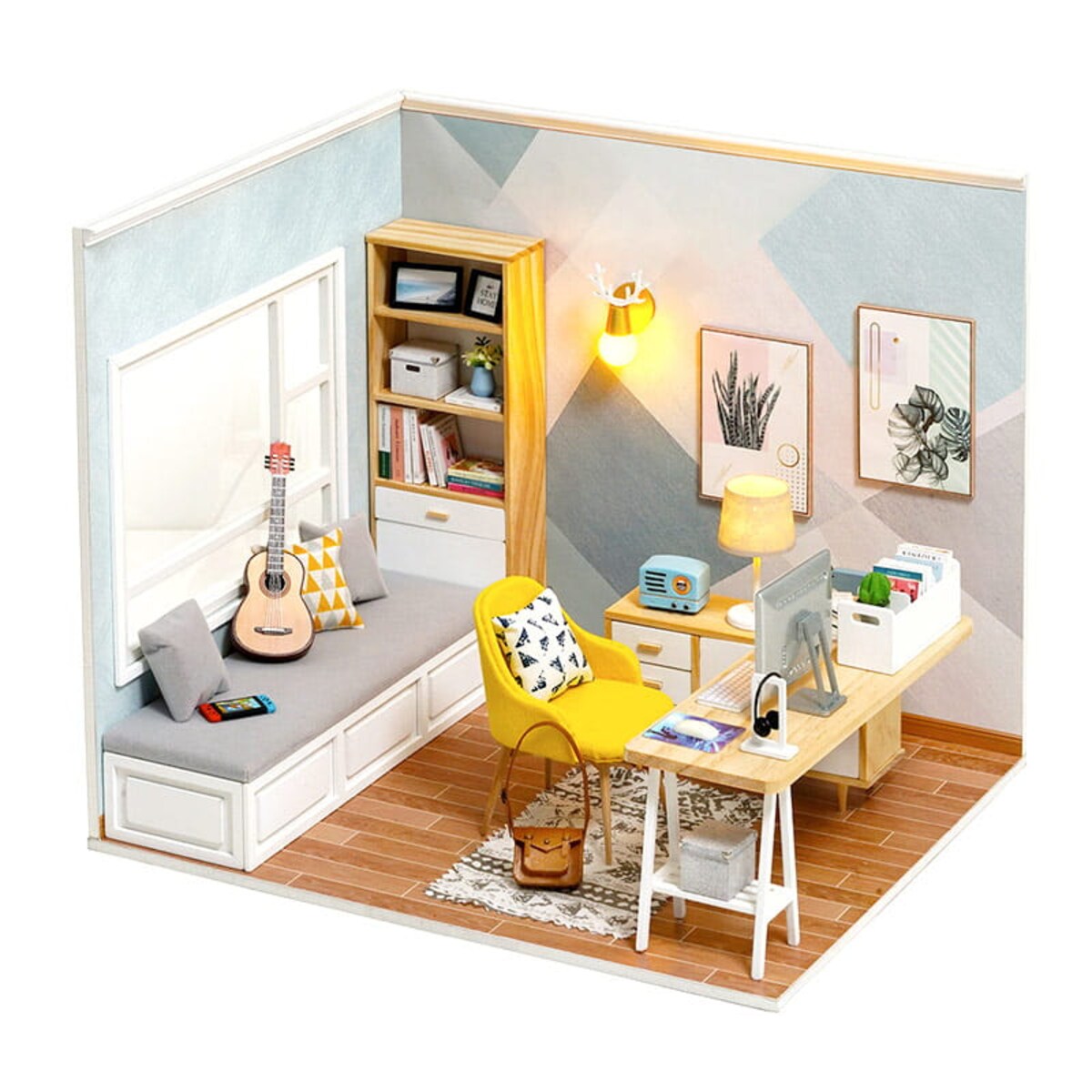 Miniaturowy domek - Studenckie popołudnie