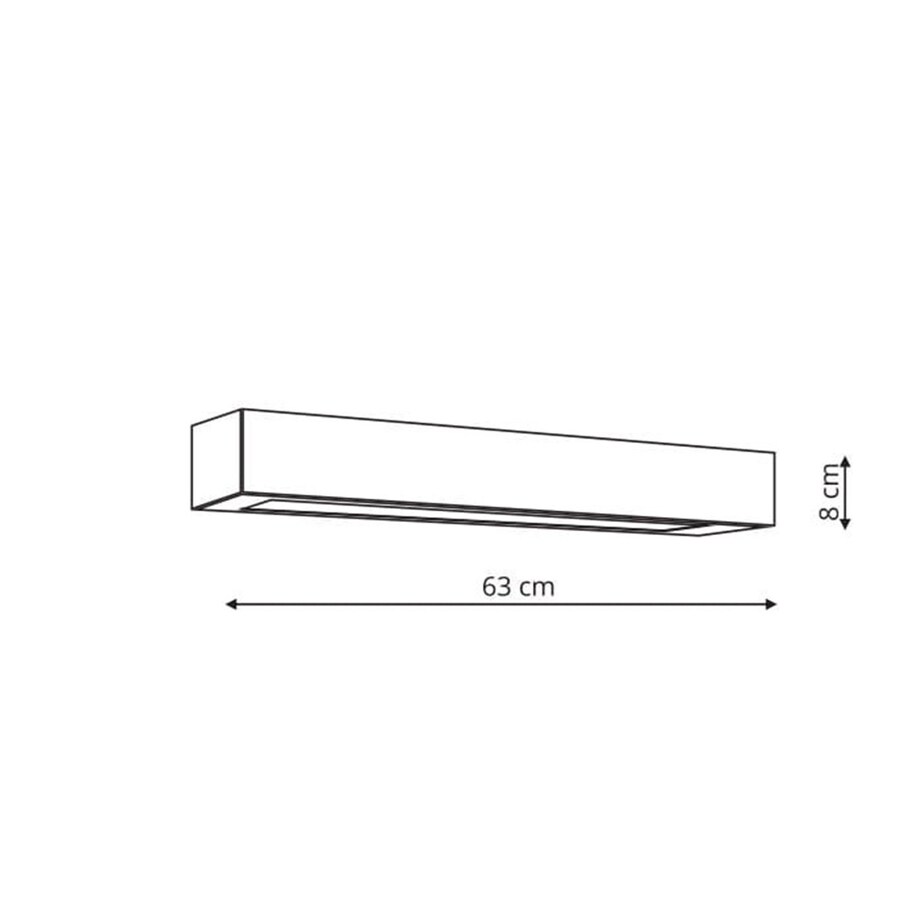 Kinkiet Light Prestige Ibros biały LED CCT 3000K/4000K/6000K (regulowana) 1 szt.