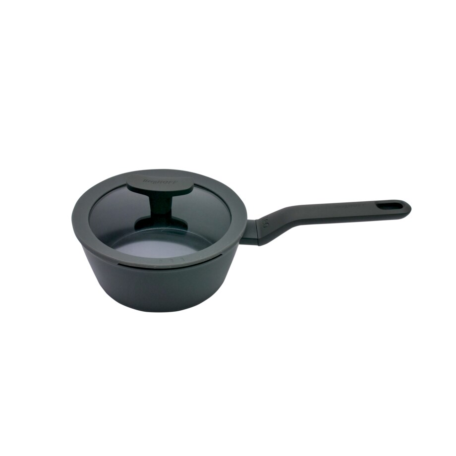 Rondel z pokrywką z powłoką non-stick czarny 18 cm