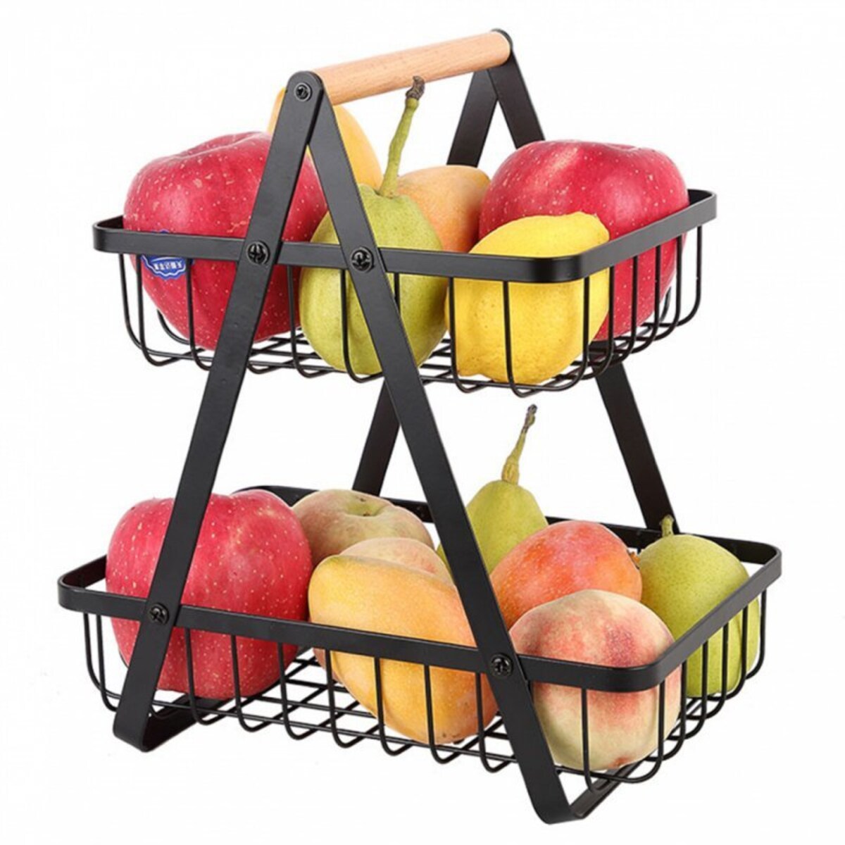 Koszyk Piętrowy Na Owoce Przyprawy Loft E-8084
