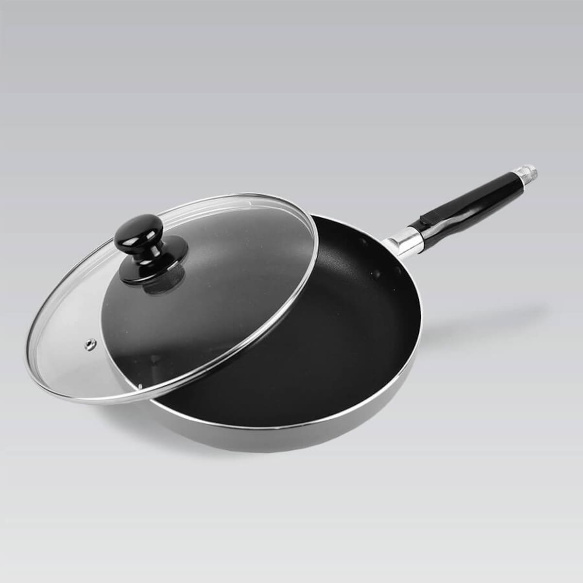 Maestro patelnia nieprzywierająca z pokrywką 18cm MR120018
