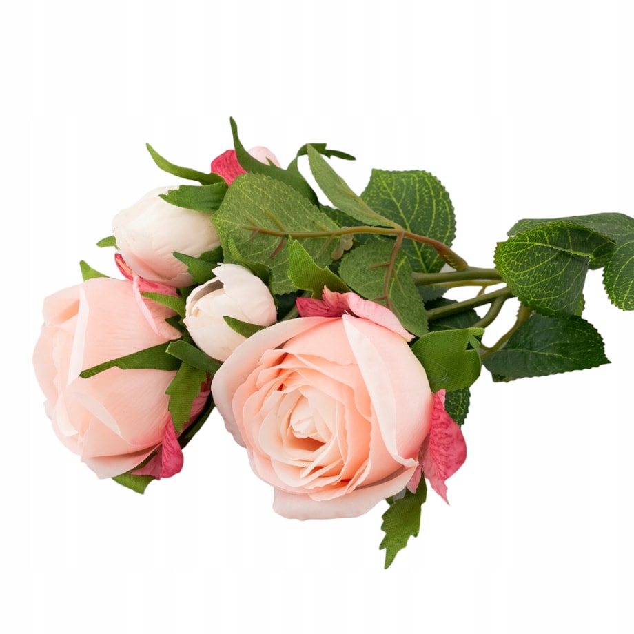 SZTUCZNE RÓŻE różowe wys. 39cm