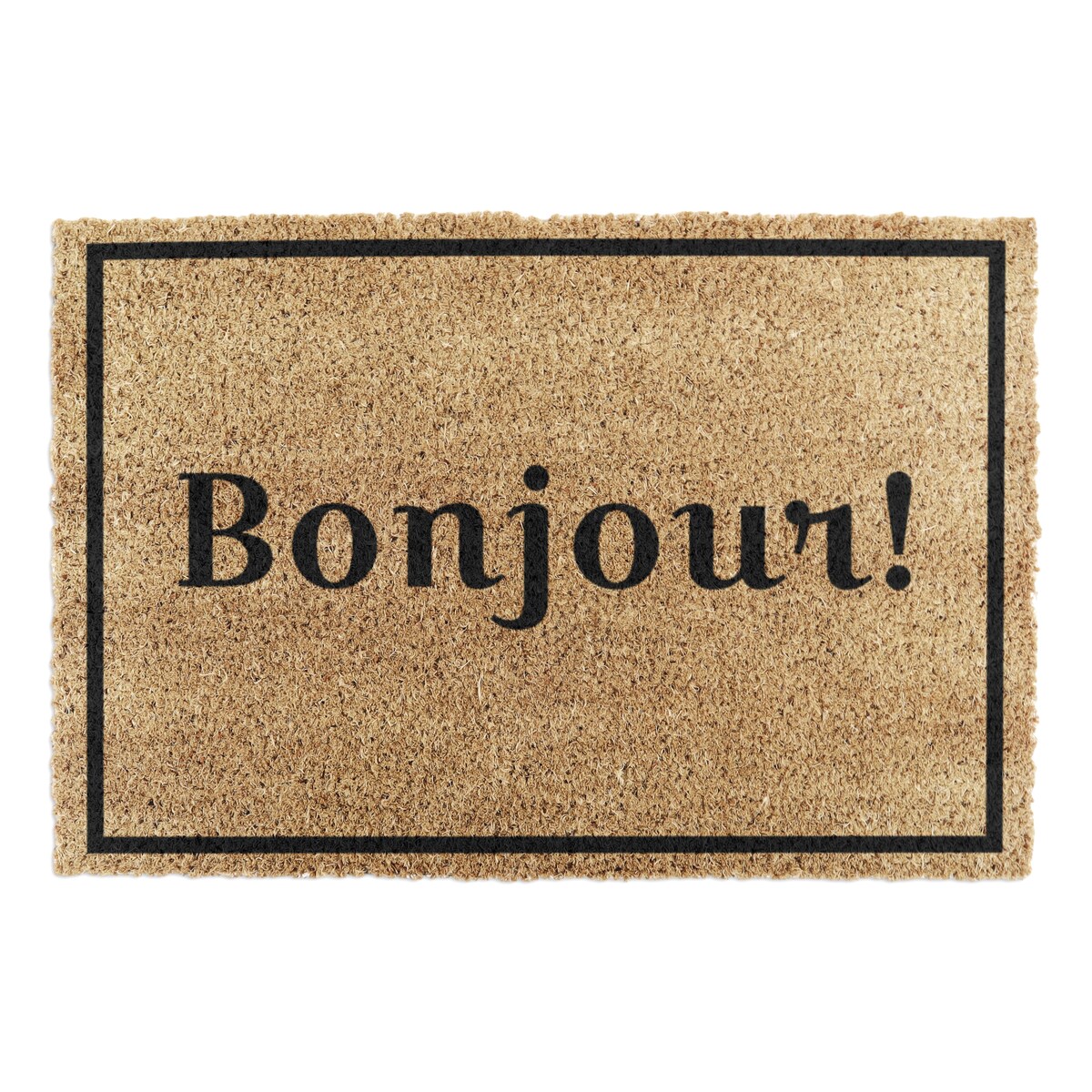 Wycieraczka Bonjour with Border
