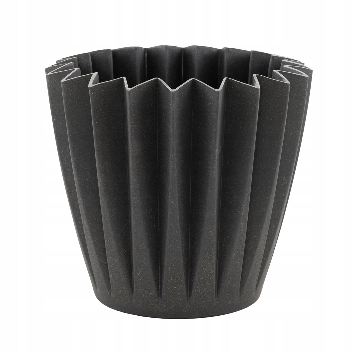 WAZON BAMBUSOWY szary śr. 17cm
