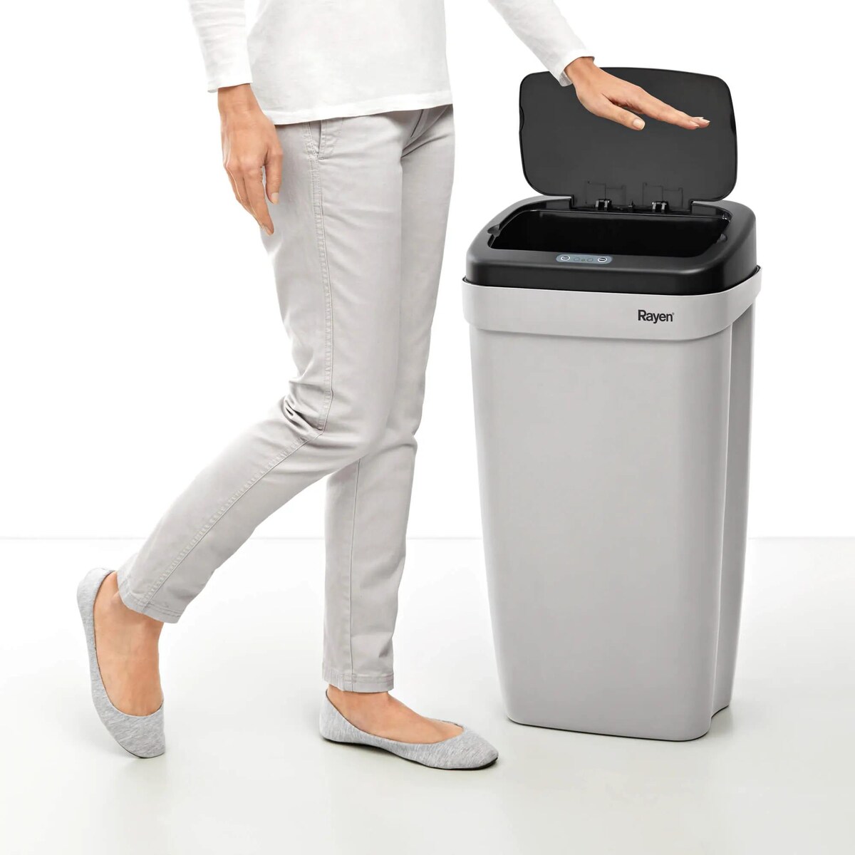 Kosz na śmieci z czujnikiem otwierania Rayen