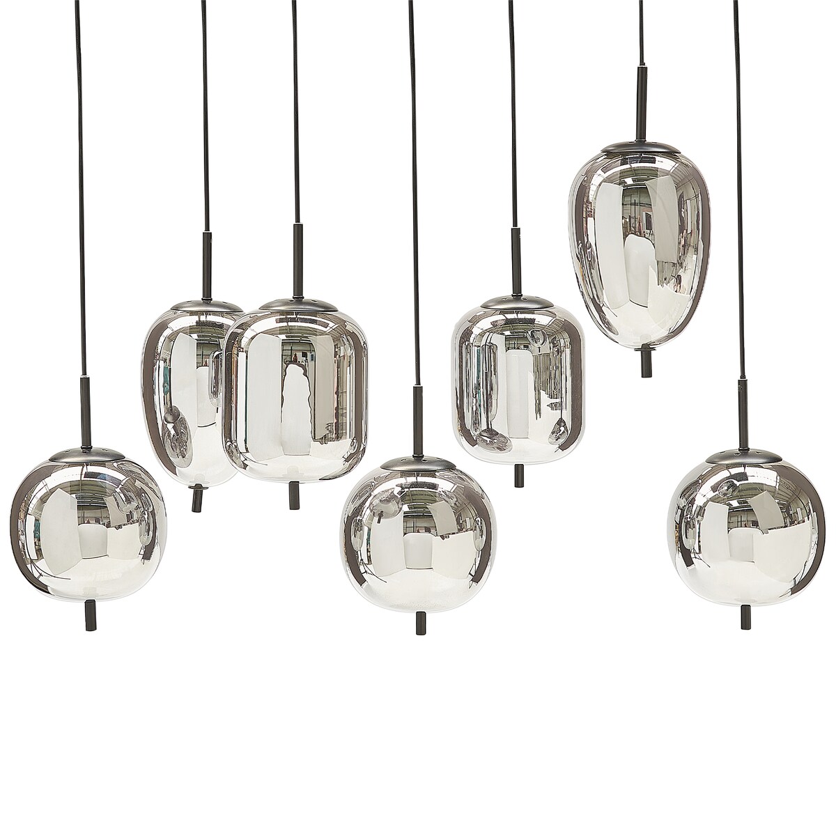 Lampa wisząca TARLO Szkło Mosiężny