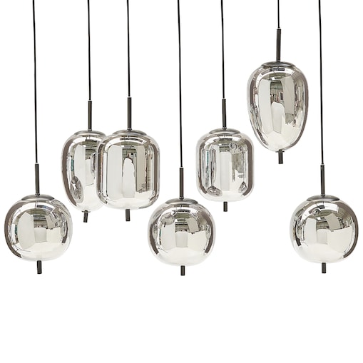 Lampa wisząca TARLO Szkło Mosiężny