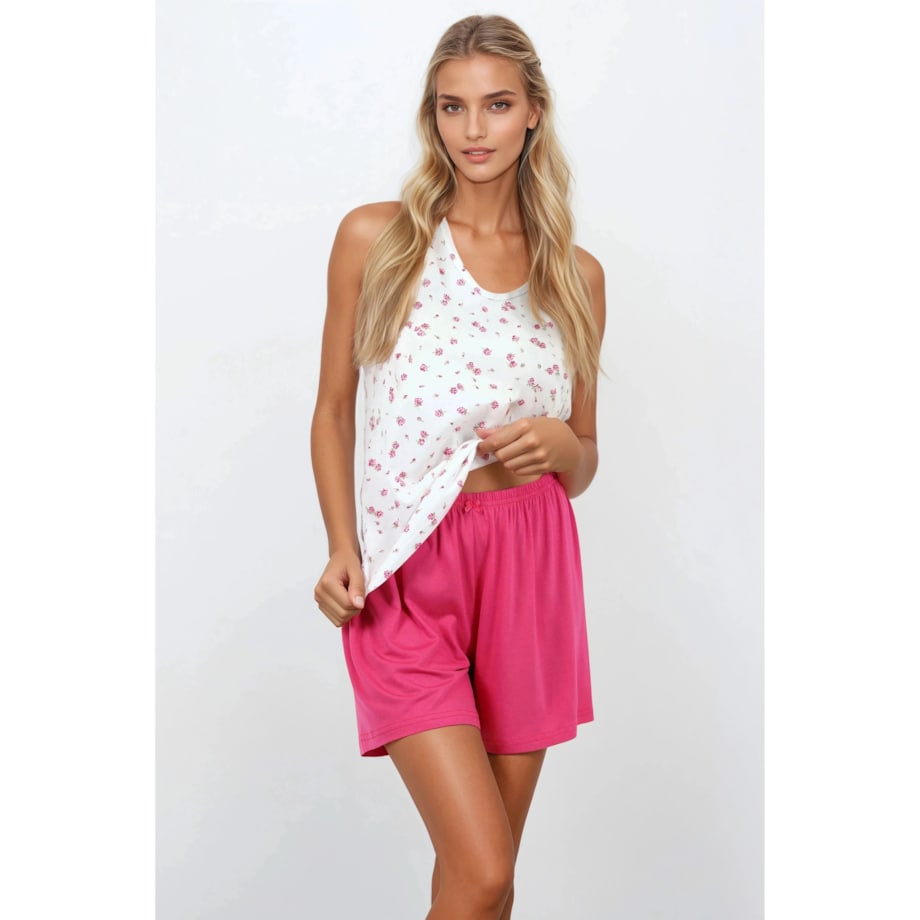 Piżama Rose Blossom Pink, XXL