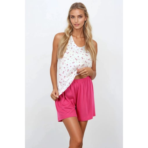 Piżama Rose Blossom Pink, XXL