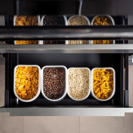 Pojemnik metalowy 3l LOFT piaskowy MATT Wesco