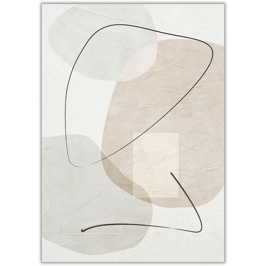 plakat neutral shapes 3 70x100 cm