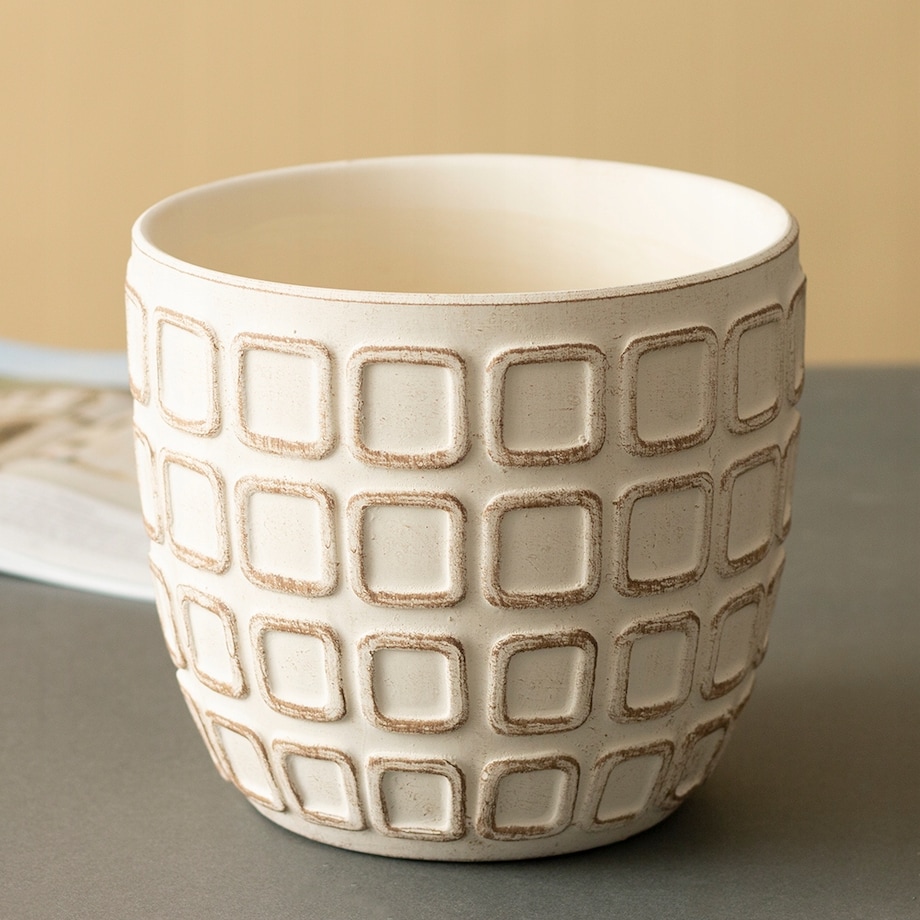 DONICA DAKO ceramiczna beżowa śr. 17cm