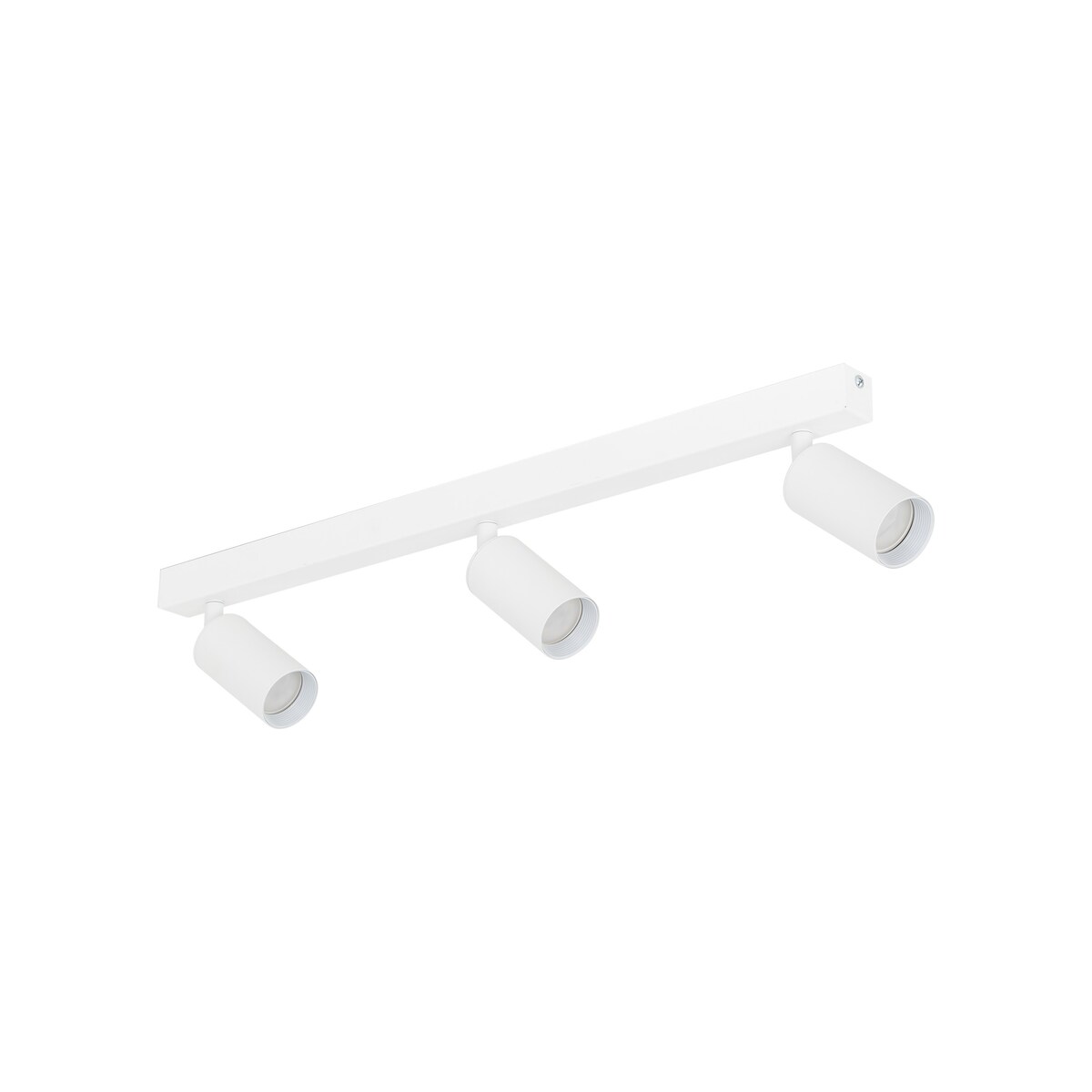 Lampa sufitowa spot TK Lighting AMIS WHITE 3 biała ze złotem, 3xGU10, regulowane reflektory