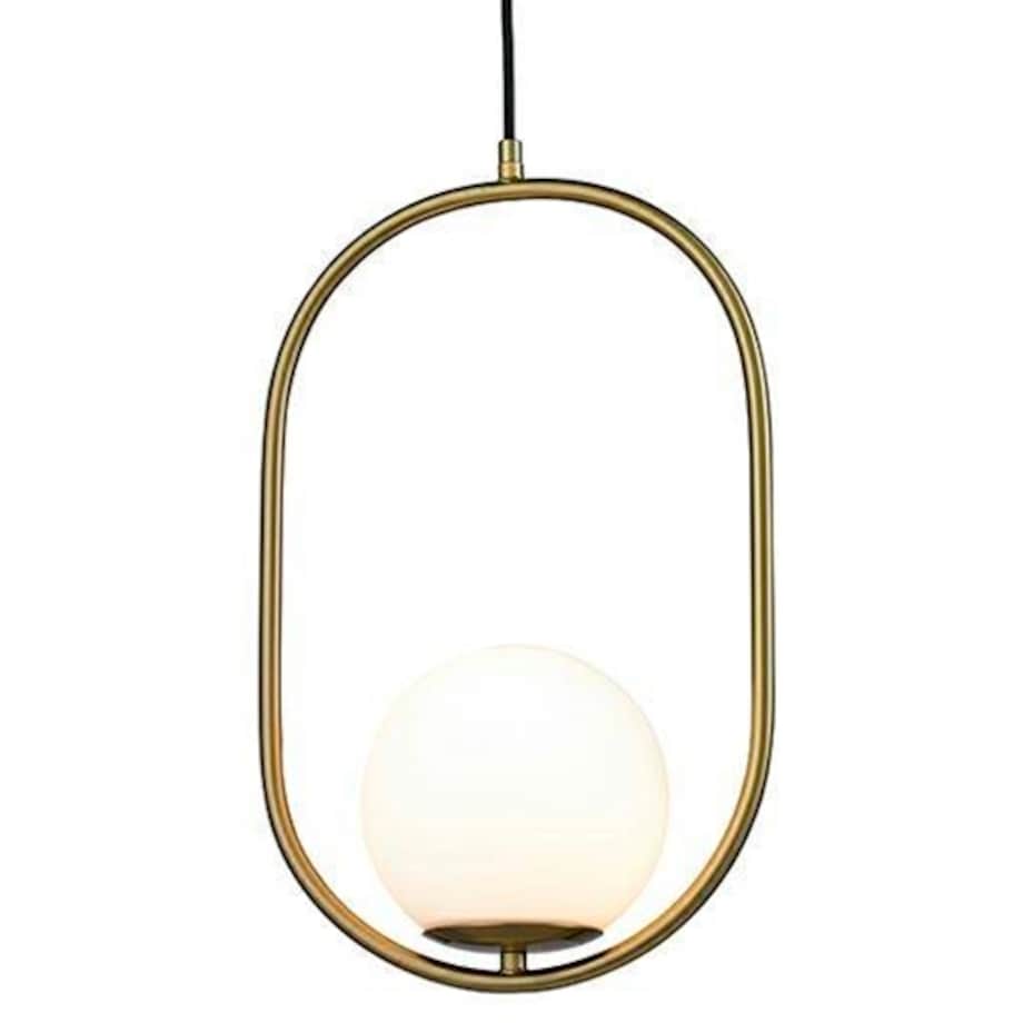 Eliptyczna lampa wisząca Aurelia MSE010100302 złota