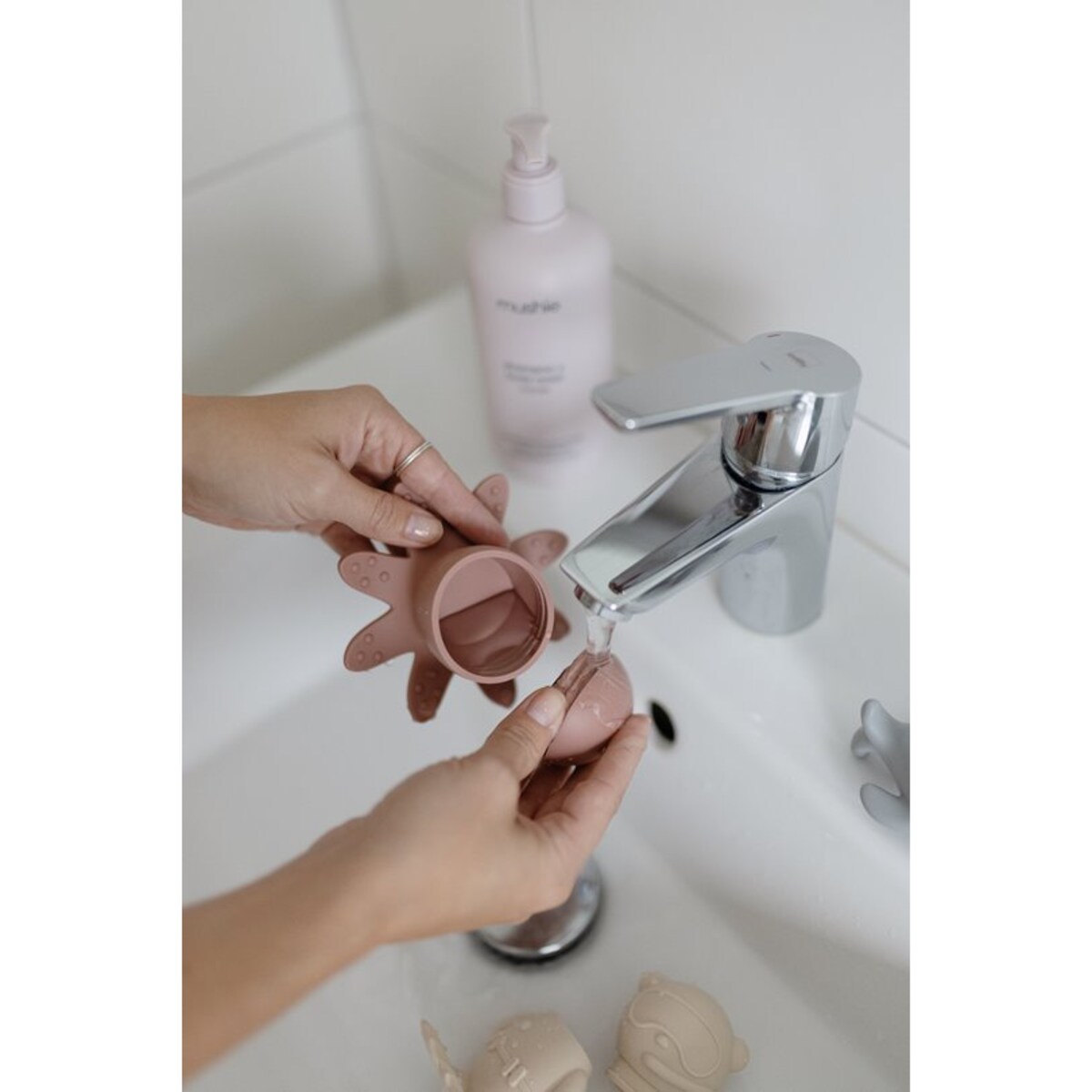 Mushie Szampon i żel do mycia ciała dla niemowląt Lavender 400 ml