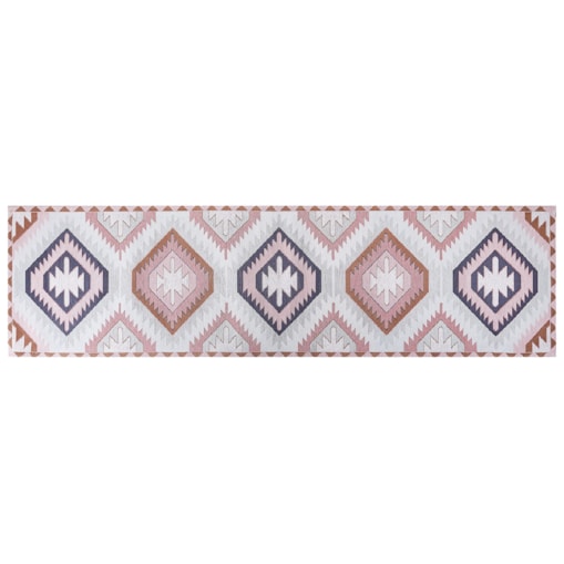 Dywan bawełniany 80 x 300 cm wielokolorowy BESLER