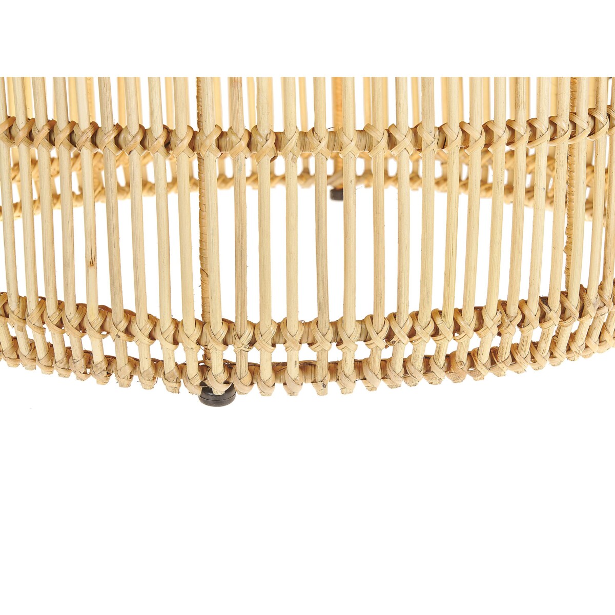 Stolik kawowy rattanowy naturalny LIMNI