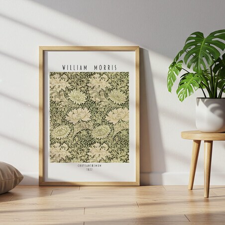 plakat william morris chrysanthemum 50x70